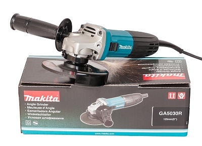 УШМ Makita GA5030R (125мм.720Вт.,плавный пуск, работа по металлу,бетону) фото 3 УШМ Makita GA5030R (125мм.720Вт.,плавный пуск, работа по металлу,бетону) фото 3
