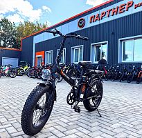 Электровелосипед VYRO BIKE,1200Вт, АКБ 20 А/ч,48V, радиус 20", 5 скоростей, черный