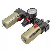 Блок подготовки воздуха 1/2" (фильтр-регулятор+лубрикатор) Forsage F-BC4000, 1400л/мин.