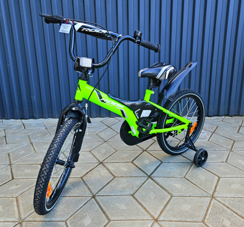Велосипед 18" ROOK Motard, цвет зеленый, KSM180GN Велосипед 18" ROOK Motard, цвет зеленый, KSM180GN