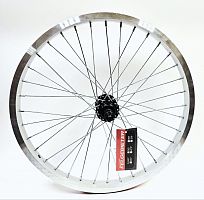 Обод 20" передний для BMX, двой алюм.цвет чёрный