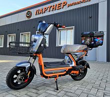 Электроскутер Gepard PTO,60V,АКБ 25 А/ч, мотор 1000Вт, кофр в комплекте,цвет серый