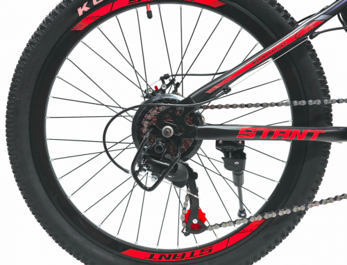 Велосипед 24" STANT MD4000 12",21 ск, черный/красный фото 6