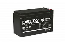 Аккумулятор для мототехники Delta DT 1207 12V 7Аh (150х65х95 ) Питбайк 10E (SY)