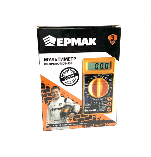 Мультиметр цифровой Ермак DT-838 660678 фото 3 Мультиметр цифровой Ермак DT-838 660678 фото 3