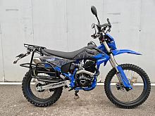 Мопед Эндуро SYCMCC 86 NEW (300сс. 28л.с двигатель 177FMN, 5 скоростей, цвет синий)