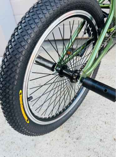 Велосипед 20" Пульс BMX (20")  зелёныйй V125 фото 10