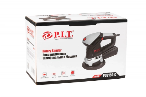 Шлифмашинка эксцентриковая  P.I.T PDS 150-С Мастер фото 5