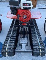 Адаптер гусеничный к мотоблоку (Brait MKP105) посад.шестигранник S-24