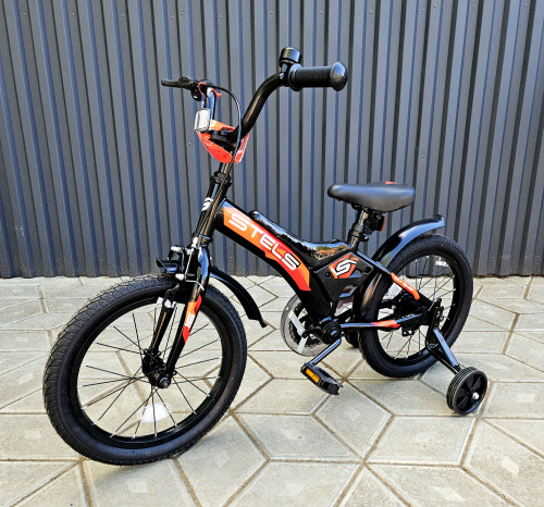 Велосипед 16" Стелс Jet (9")  черный