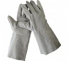 Краги из спилка, длина-350мм XL, СИБИН 11337-XL