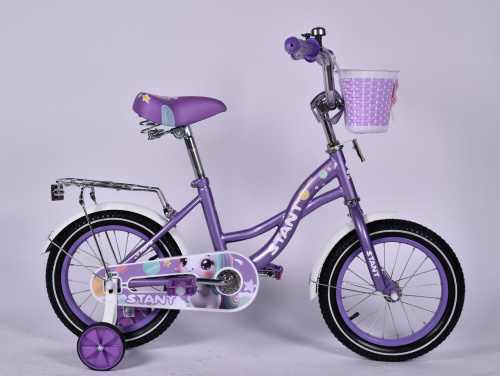 Велосипед 14" STANT Milly, фиолетовый