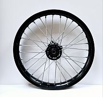 Обод 17" передний колеса литой для ПитБайка 1,6х14" (под ось 15мм),VMC 17/14 (SY) чёрный