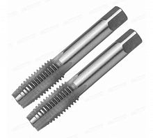 Комплект метчиков ЗУБР, М18 х 2,5, 2шт. (4-28007-18-2.5-Н2)