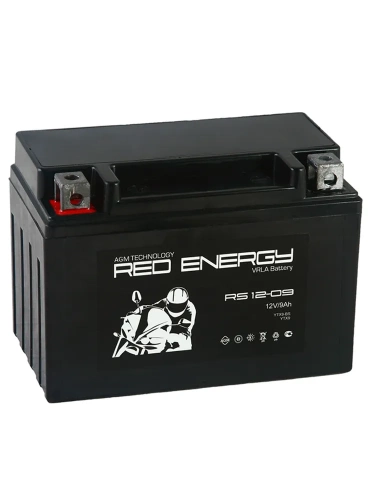 Аккумулятор RED ENERGY RS 1209 9 АЧ 135 А YTX9- BS (буксировщики, квадроциклы и др.)