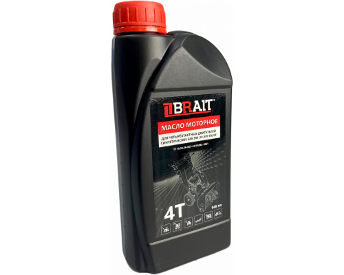 Масло для 4-тактных двиг. 1л, Brait 4-Т SAE 5W-30 API CN/CF синтетическое 021.079 Масло для 4-тактных двиг. 1л, Brait 4-Т SAE 5W-30 API CN/CF синтетическое 021.079