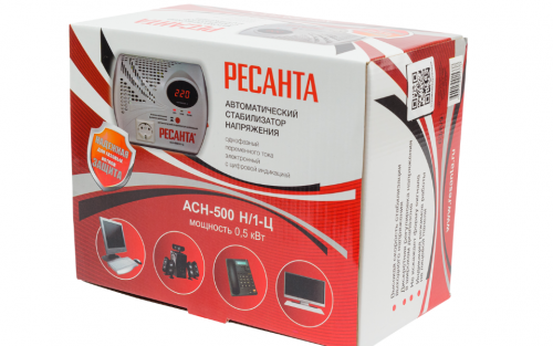 Стабилизатор Ресанта АСН-500 Н1/1-Ц  63/6/9 фото 5
