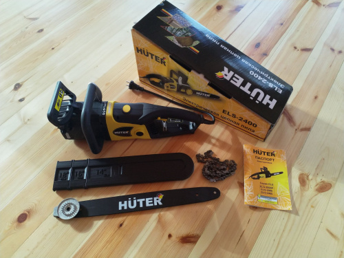 Пила цепная Huter ELS-2400 ( 2400Вт, 45см) 70/10/2 фото 3 Пила цепная Huter ELS-2400 ( 2400Вт, 45см) 70/10/2 фото 3