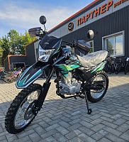 Мопед Эндуро YAQI,250 куб, кикстартер/электростарт., 21/18 мотор Zongshen 172FMM,21 л.с, Зеленый
