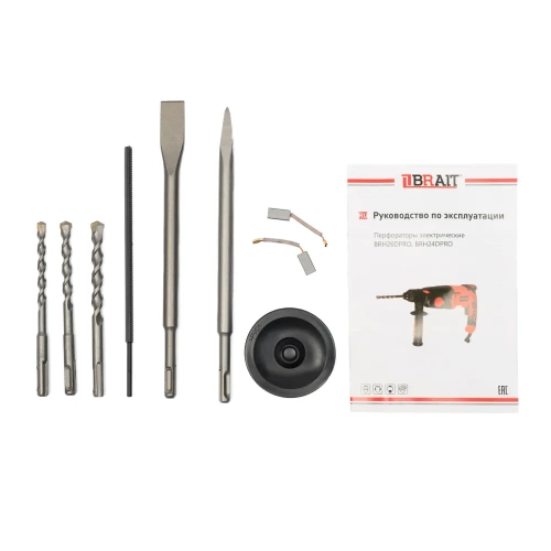 Перфоратор BRAIT BRH26D PRO (1050Вт.,3,2 Дж.3 режима,кейс) 101.087 фото 10 Перфоратор BRAIT BRH26D PRO (1050Вт.,3,2 Дж.3 режима,кейс) 101.087 фото 10