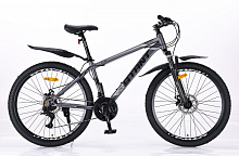 Велосипед 26" STANT MD505 16", 21 ск, серый/черный