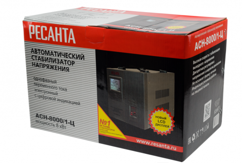 Стабилизатор Ресанта АСН-8000/1-Ц  63/6/7 фото 3