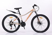 Велосипед 26" STANT MD6600 14", 21 ск, серый/оранжевый, АЛЮМИНИЙ