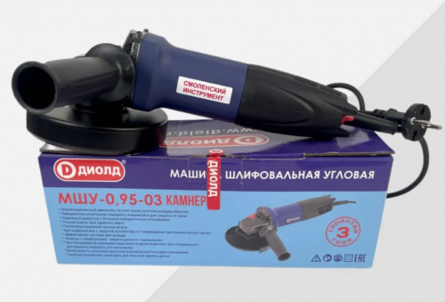 МШУ 0,95-03 " Диолд" Камнерез (1000Вт.,125мм,10000 об/мин.) 10041320 фото 7 МШУ 0,95-03 " Диолд" Камнерез (1000Вт.,125мм,10000 об/мин.) 10041320 фото 7