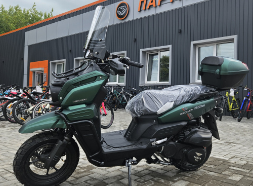 Скутер TANK Discovery TEZZA 150куб,инжектор, 12л.с цвет зелёный,электростартер фото 4 Скутер TANK Discovery TEZZA 150куб,инжектор, 12л.с цвет зелёный,электростартер фото 4