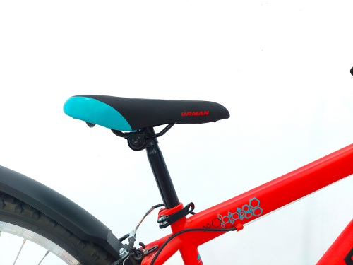 Велосипед 24" URMAN Economic BIKE-24 (12") Salter красный фото 9