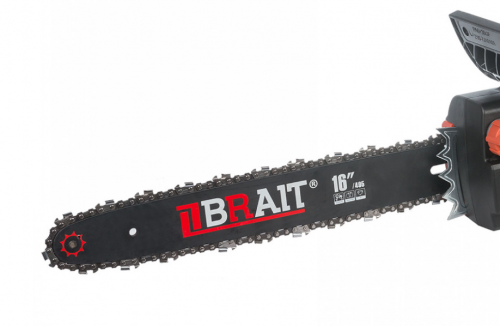 Пила цепная электр. BRAIT BR-2200S ( 2200Вт,16" 57зв, 5048 об/мин, автомат. смазка цепи) фото 3