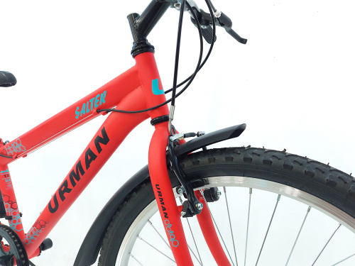 Велосипед 24" URMAN Economic BIKE-24 (12") Salter красный фото 10