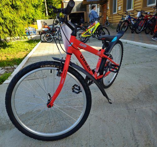 Велосипед 24" URMAN Economic BIKE-24 (12") Salter красный фото 3