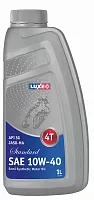 Масло LUXE SAE 10W-40, 4Т 1л. полусинтетическое