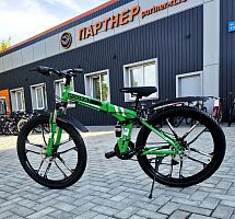 Велосипед 26" PODKAT РМ631D складной с литыми дисками 17" зелёный