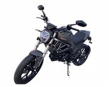 Мопед VMC Monsters BY49Q 49,5 см3 серия Y1250 фара LED линза (Чёрно-матовый)