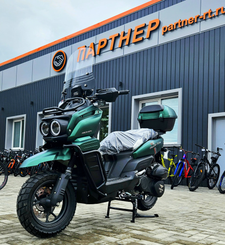 Скутер TANK Discovery TEZZA 150куб,инжектор, 12л.с цвет зелёный,электростартер фото 2 Скутер TANK Discovery TEZZA 150куб,инжектор, 12л.с цвет зелёный,электростартер фото 2