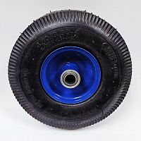 Колесо для тачки пневмо не симметрич. 10"х4,1/3,5х4/20 мм ступица PR1820-AC