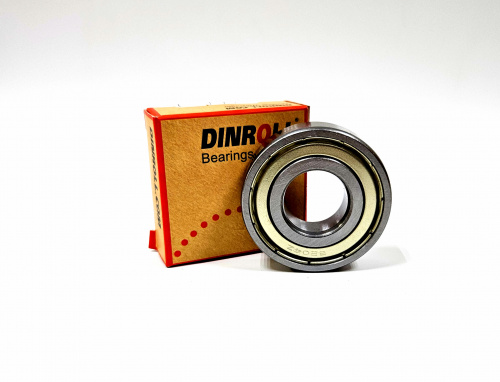 Подшипник 6204-2Z Dinrol металл/металл Подшипник 6204-2Z Dinrol металл/металл